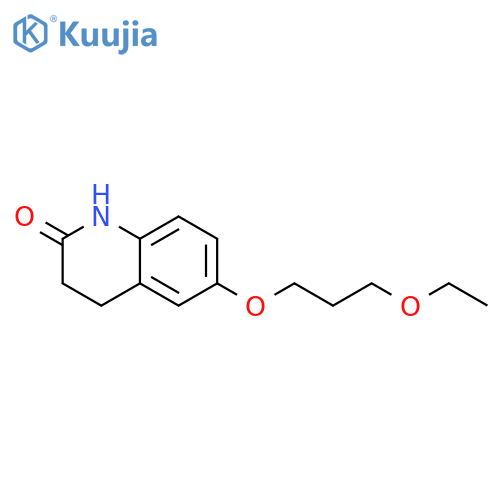 6-(3-Ethoxypropoxy)-3,4-dihydroquinolin-2(1H)-one structure
