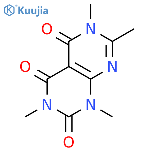 Pyrimido[4,5-d]pyrimidine-2,4,5(1H,3H,6H)-trione,1,3,6,7-tetramethyl- structure