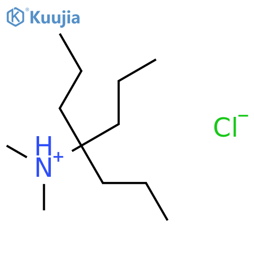 4-Heptanamine,N,N-dimethyl-4-propyl-, hydrochloride (1:1) structure
