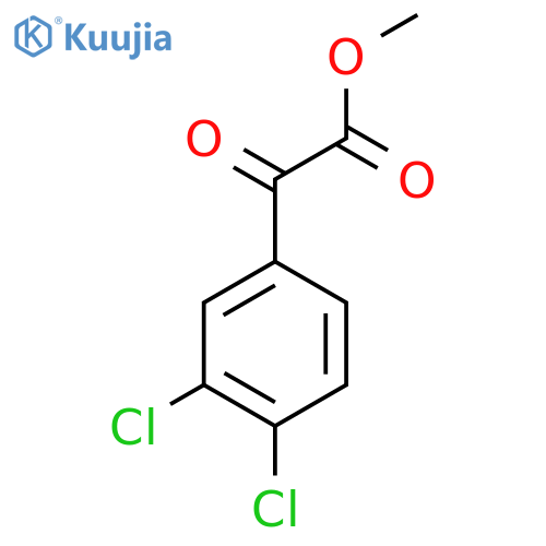 Methyl 2-(3,4-dichlorophenyl)-2-oxoacetate structure