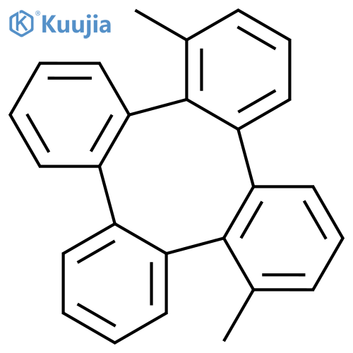 Tetraphenylene, 1,8-dimethyl- structure