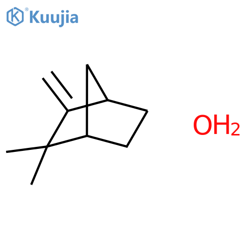 (-)-camphene hydrate structure