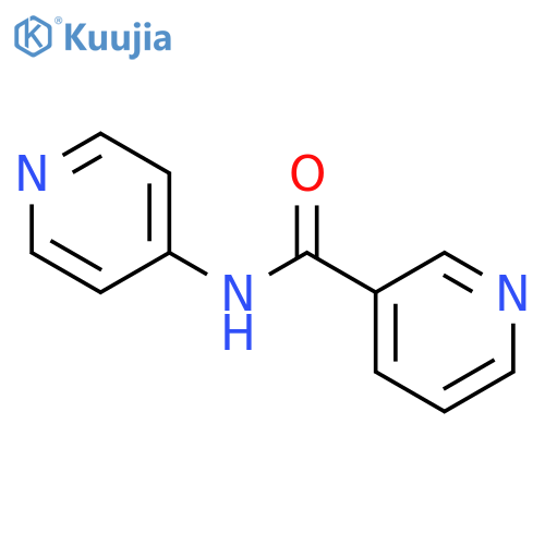3-Pyridinecarboxamide,N-4-pyridinyl- structure