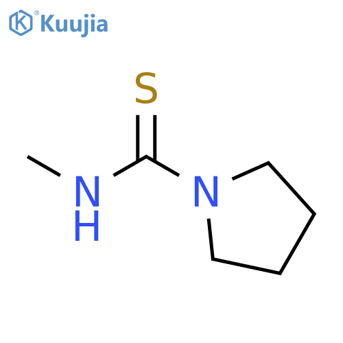 1-Pyrrolidinecarbothioamide,N-methyl- structure
