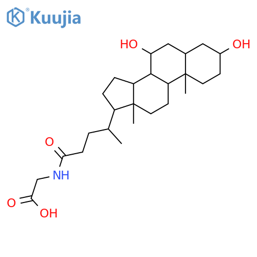 Glycoursodeoxycholic Acid structure