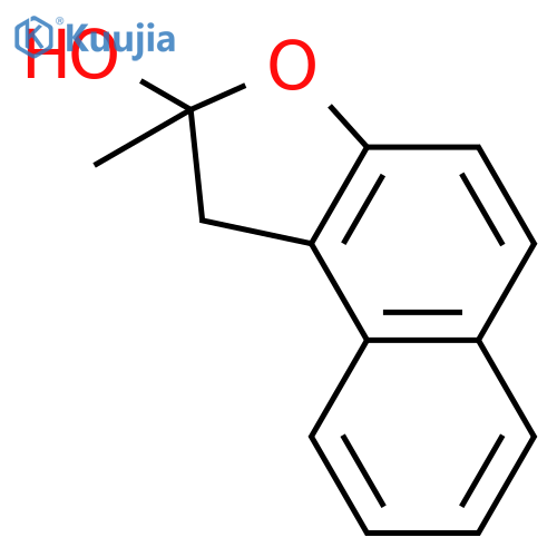 Naphtho[2,1-b]furan-2-ol, 1,2-dihydro-2-methyl- structure