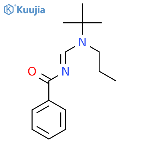 BENZAMIDE, N-[[(1,1-DIMETHYLETHYL)PROPYLAMINO]METHYLENE]- structure