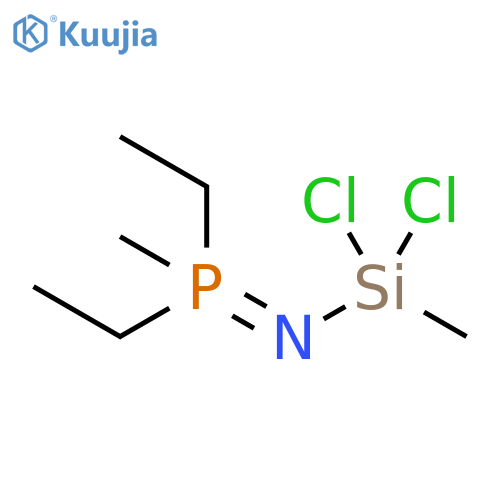 Silanamine, 1,1-dichloro-N-(diethylmethylphosphoranylidene)-1-methyl- structure
