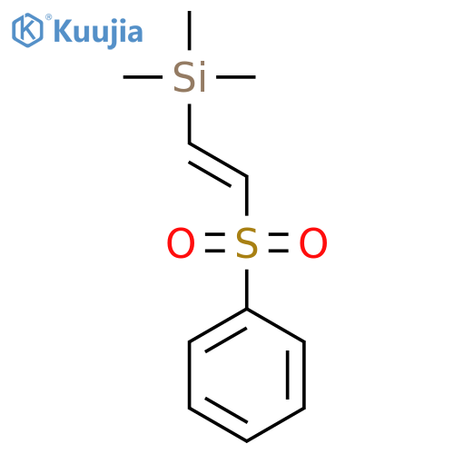 Silane, trimethyl[2-(phenylsulfonyl)ethenyl]-, (E)- structure