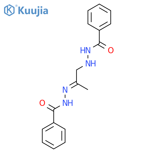 BENZOIC ACID, [2-(2-BENZOYLHYDRAZINO)-1-METHYLETHYLIDENE]HYDRAZIDE structure
