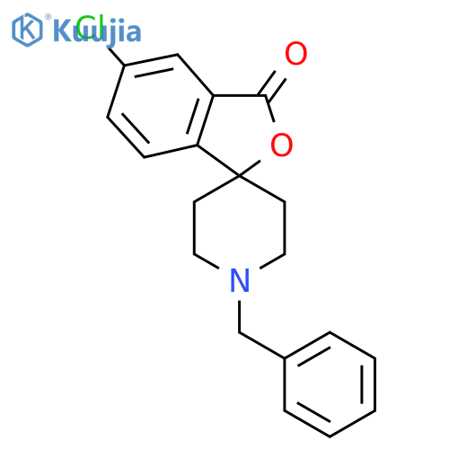 1'-benzyl-5-chloro-3H-spiro[isobenzofuran-1,4'-piperidin]-3-one structure