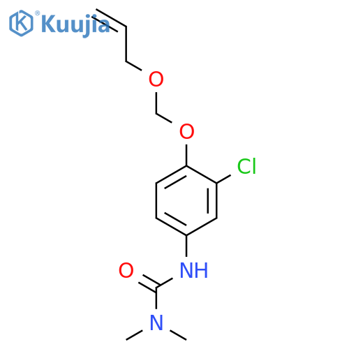 UREA, N'-[3-CHLORO-4-[(2-PROPENYLOXY)METHOXY]PHENYL]-N,N-DIMETHYL- structure