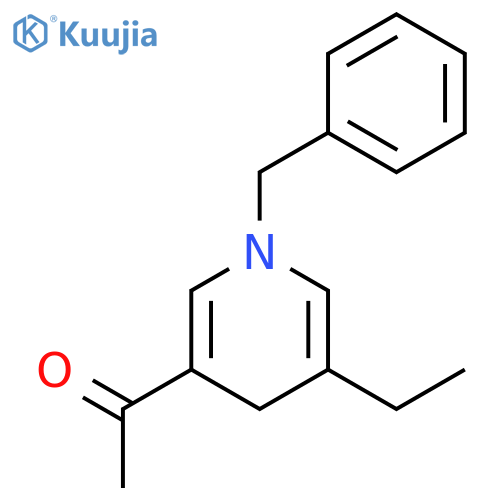ETHANONE, 1-[5-ETHYL-1,4-DIHYDRO-1-(PHENYLMETHYL)-3-PYRIDINYL]- structure