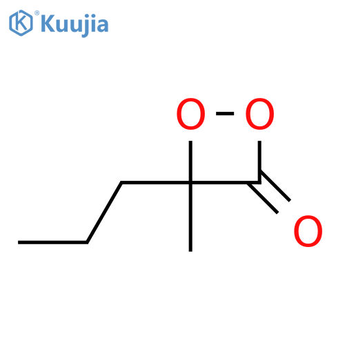 1,2-Dioxetan-3-one, 4-methyl-4-propyl- structure