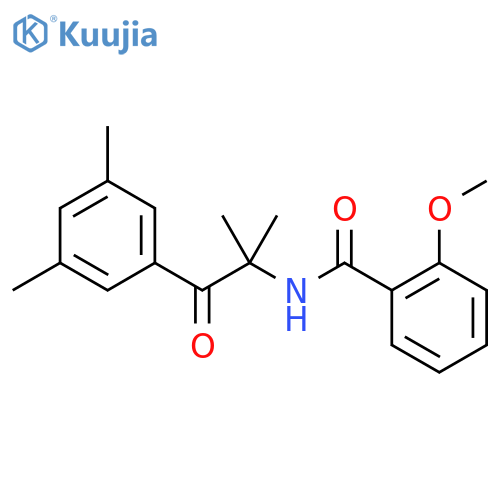 Benzamide,N-[2-(3,5-dimethylphenyl)-1,1-dimethyl-2-oxoethyl]-2-methoxy- structure