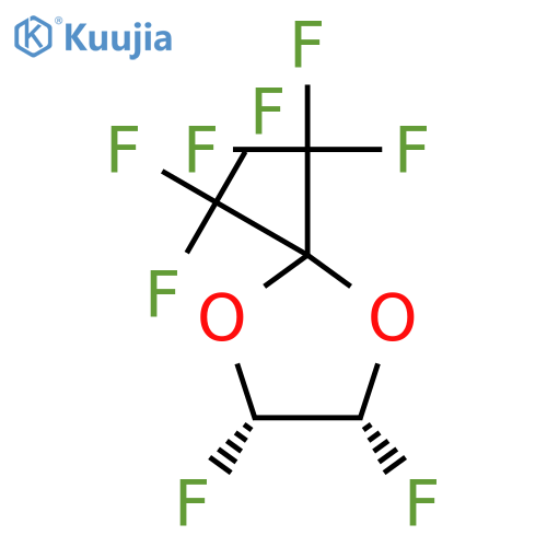 1,3-DIOXOLANE, 4,5-DIFLUORO-2,2-BIS(TRIFLUOROMETHYL)-, CIS- structure