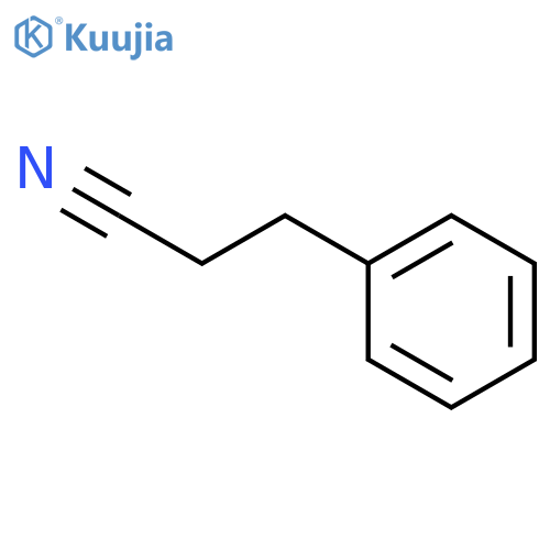 3-Phenylpropionitrile structure