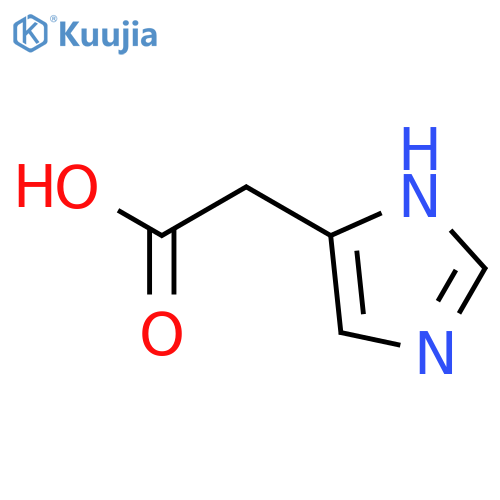 2-(1H-Imidazol-5-yl)acetic acid structure