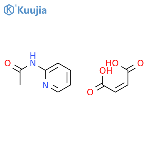 Acetamide, N-2-pyridinyl-, (2Z)-2-butenedioate (1:1) structure