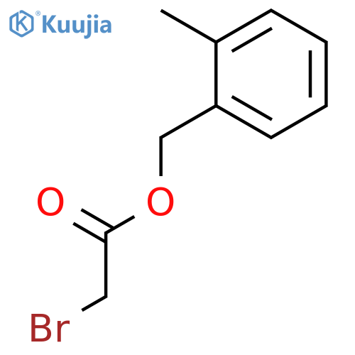 ACETIC ACID, BROMO-, (2-METHYLPHENYL)METHYL ESTER structure