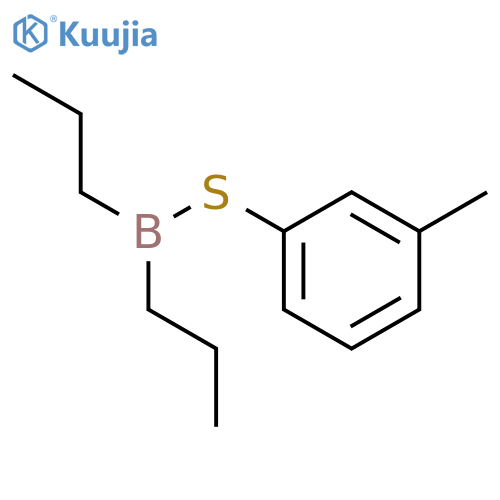 Borinic acid,dipropylthio-, 3-methylphenyl ester (9CI) structure