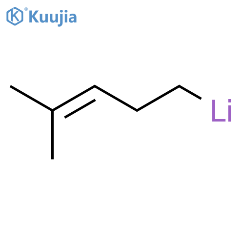 Lithium, (4-methyl-3-pentenyl)- structure