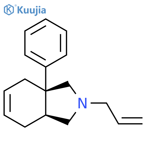 (3aR,7aS)-3a-Phenyl-2-(prop-2-en-1-yl)-2,3,3a,4,7,7a-hexahydro-1H-isoindole structure
