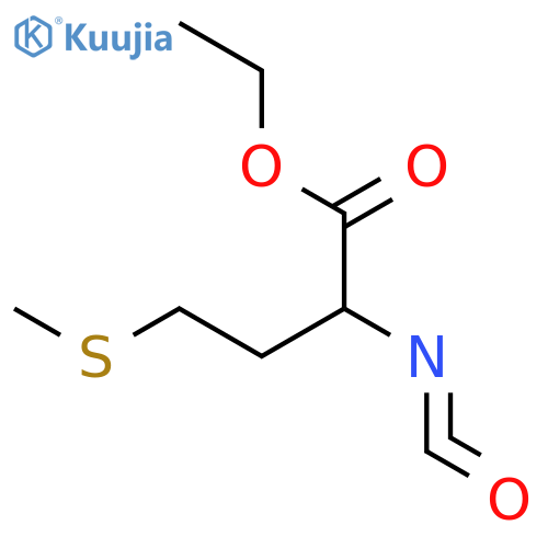 Ethyl 2-isocyanato-4-(methylthio)butyrate structure