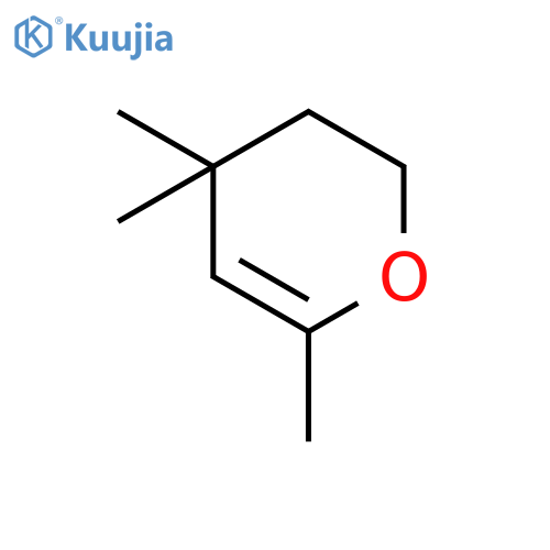 2H-Pyran, 3,4-dihydro-4,4,6-trimethyl- structure
