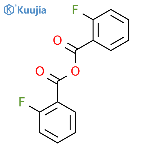 Benzoic acid, 2-fluoro-, anhydride structure