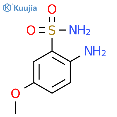 Benzenesulfonamide,2-amino-5-methoxy- structure