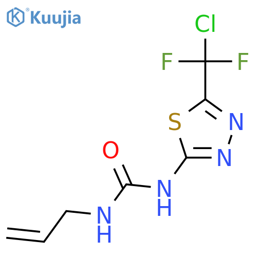 UREA, N-[5-(CHLORODIFLUOROMETHYL)-1,3,4-THIADIAZOL-2-YL]-N'-2-PROPENYL- structure