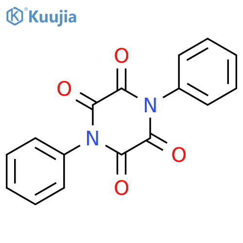 Piperazinetetrone, diphenyl- structure