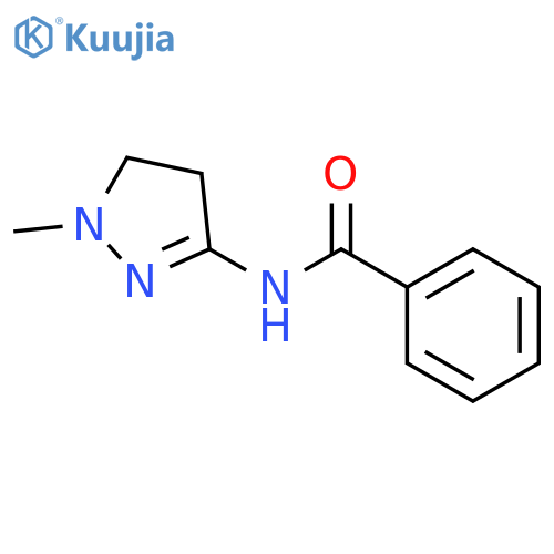 BENZAMIDE, N-(4,5-DIHYDRO-1-METHYL-1H-PYRAZOL-3-YL)- structure