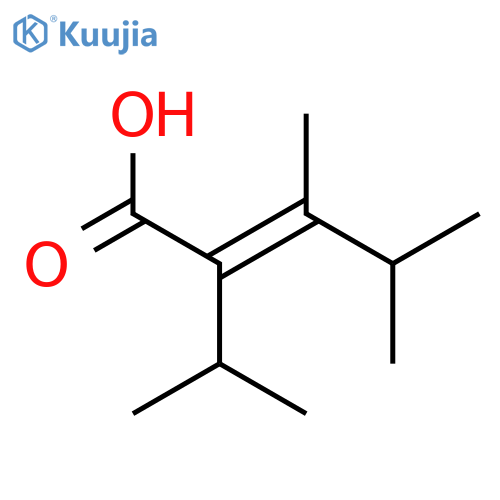 2-Butenoic acid, bis(1-methylethyl)-, (E)- structure