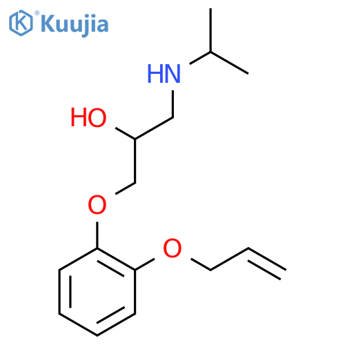 Oxprenolol structure