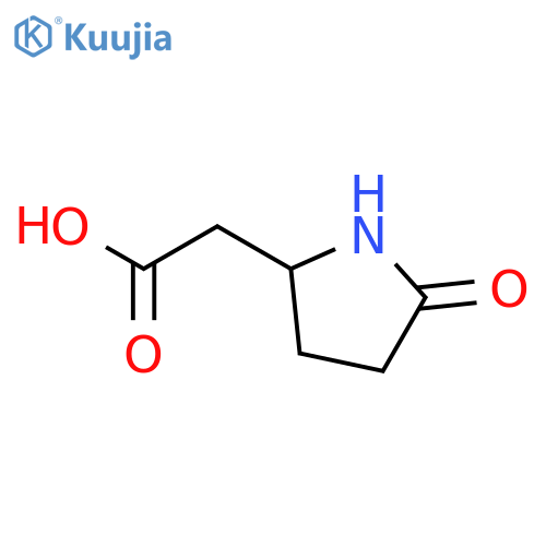2-(5-oxopyrrolidin-2-yl)acetic acid structure