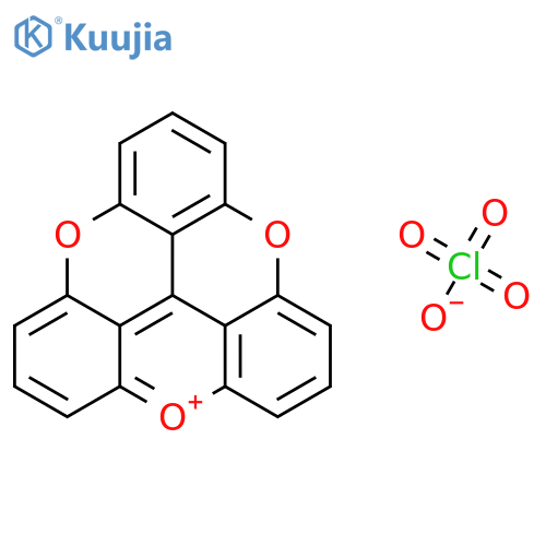 8,12-DIOXA-4-OXONIADIBENZO[CD,MN]PYRENE, PERCHLORATE structure