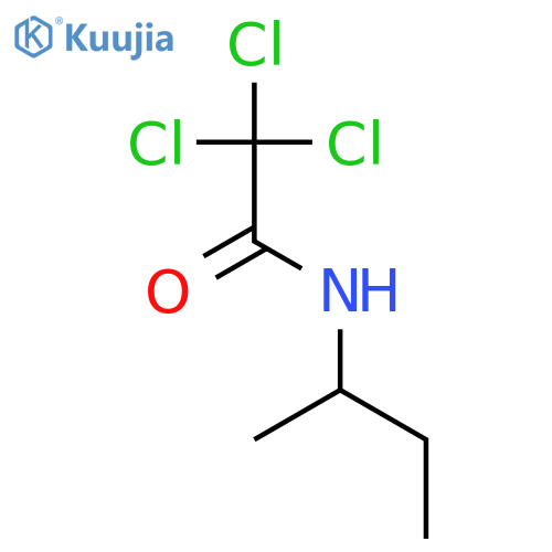 Acetamide, 2,2,2-trichloro-N-(1-methylpropyl)- structure