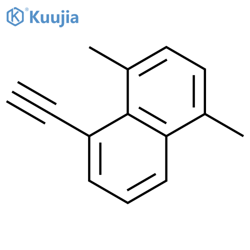 Naphthalene, 5-ethynyl-1,4-dimethyl- structure
