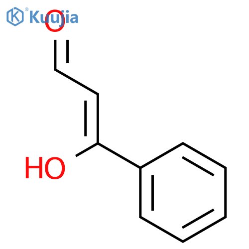 2-Propenal, 3-hydroxy-3-phenyl-, (Z)- structure