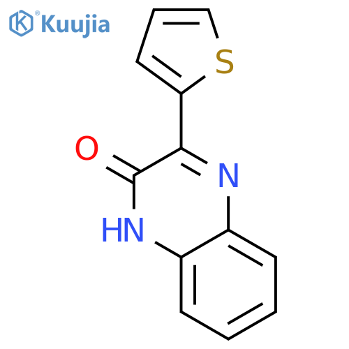 2(1H)-Quinoxalinone, 3-(2-thienyl)- structure