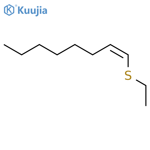 1-OCTENE, 1-(ETHYLTHIO)-, (Z)- structure