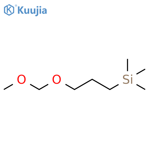 Silane, [3-(methoxymethoxy)propyl]trimethyl- structure