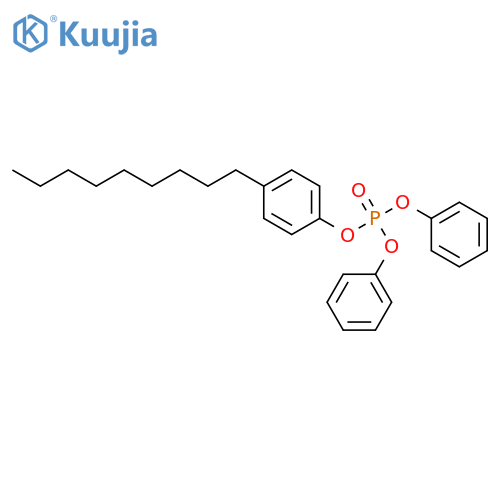 Nonylphenyl diphenyl phosphate structure