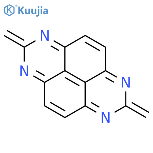 PYRIMIDO[4,5,6-GH]PERIMIDINE, 2,7-DIHYDRO-2,7-BIS(METHYLENE)- structure