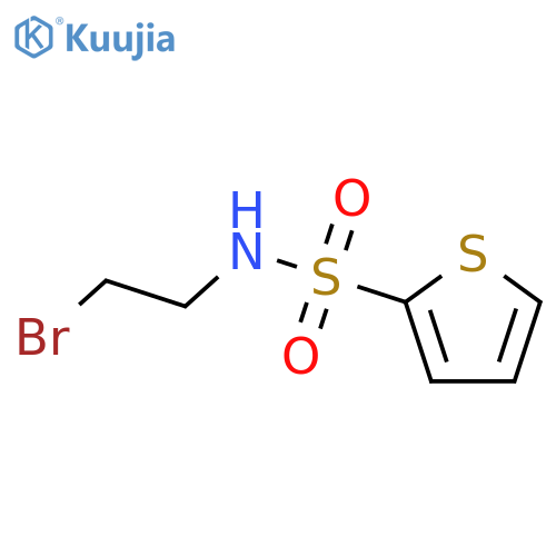 2-THIOPHENESULFONAMIDE, N-(2-BROMOETHYL)- structure