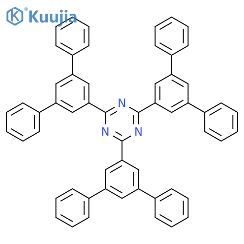 1,3,5-Triazine, 2,4,6-tris([1,1':3',1''-terphenyl]-5'-yl)- structure