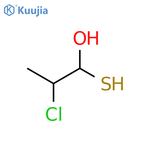 1-PROPANOL, 2-CHLORO-1-MERCAPTO- structure