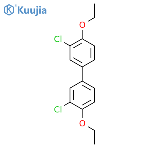 1,1'-BIPHENYL, 3,3'-DICHLORO-4,4'-DIETHOXY- structure